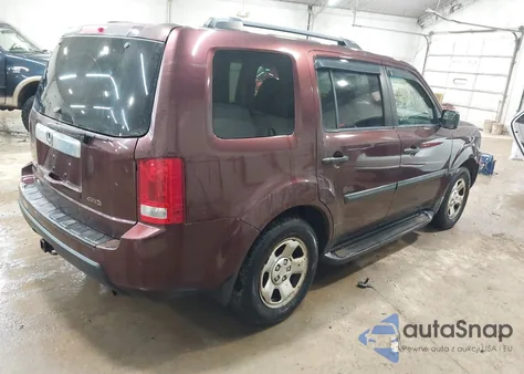 2009 Honda Pilot Lx z USA, uszkodzony, nr VIN 5FNYF482X9B013450